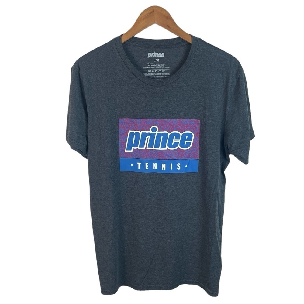 TS726 Men’s Prince Tennis Brand Casual Logo T Shirt L
